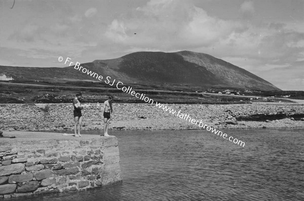 SEA AND CLIFFS WITH CHILDREN